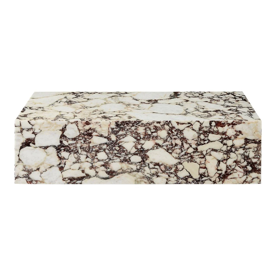 Marble Plinth Coffee Table - Low - Image 5