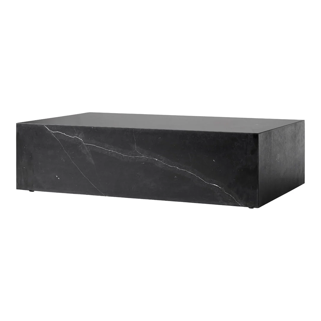 Marble Plinth Coffee Table - Low - Image 7