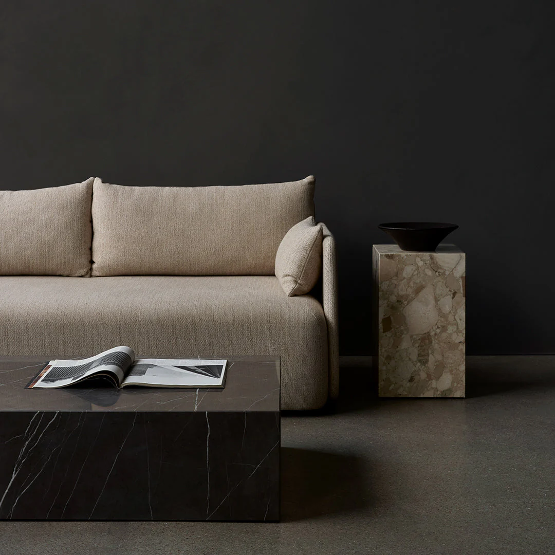 Marble Plinth Side Table - Tall - Image 39