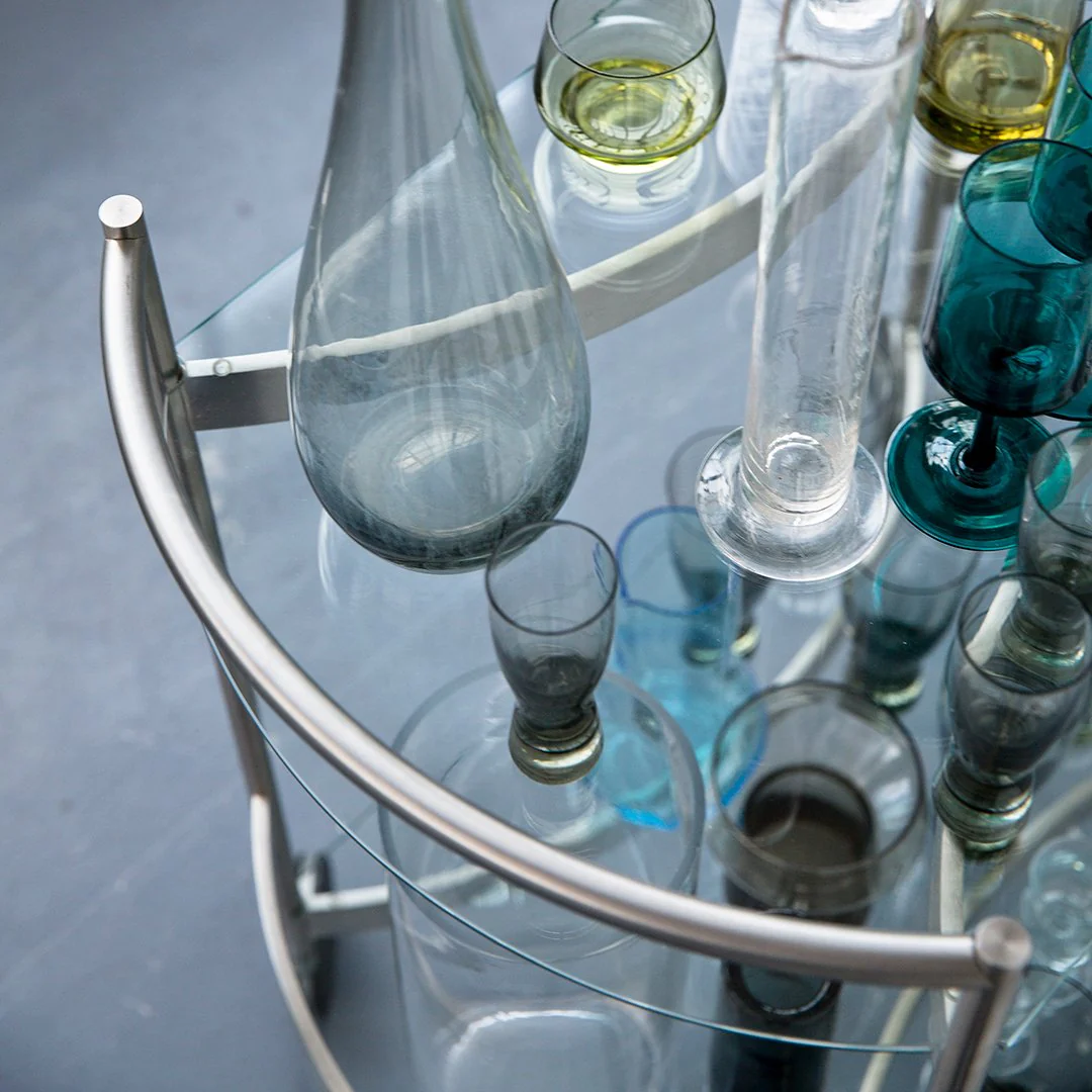 Orbis Mobile Rectangular Serving Cart - Image 3