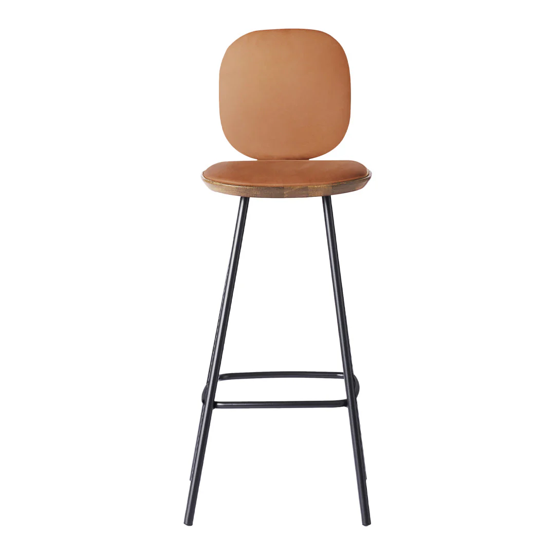 Pauline Comfort Bar Stool - Metal Legs - Image 10