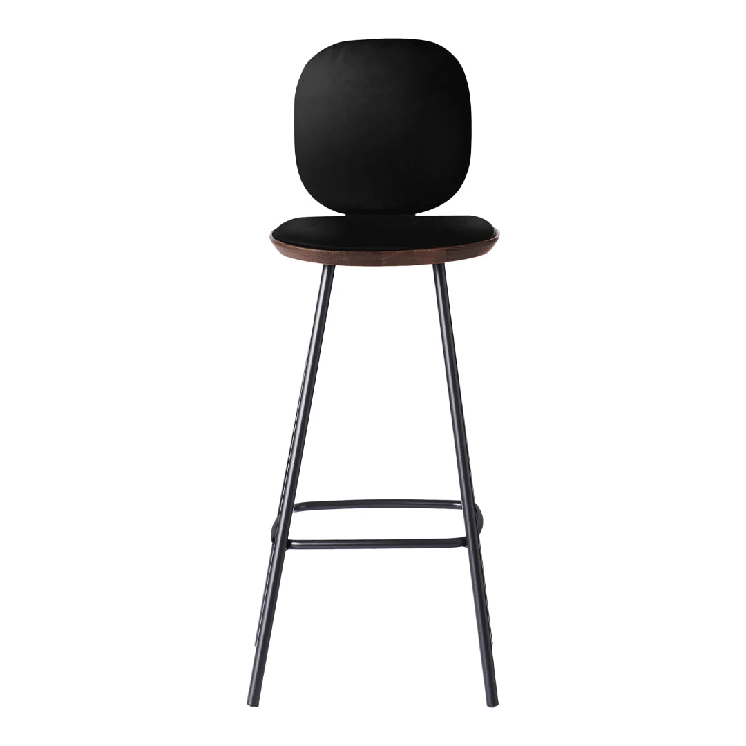 Pauline Comfort Bar Stool - Metal Legs - Image 4