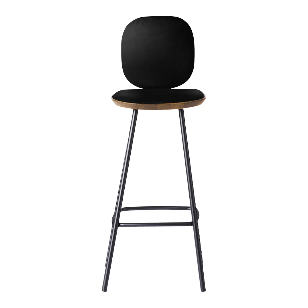 Pauline Comfort Bar Stool - Metal Legs - Image 5