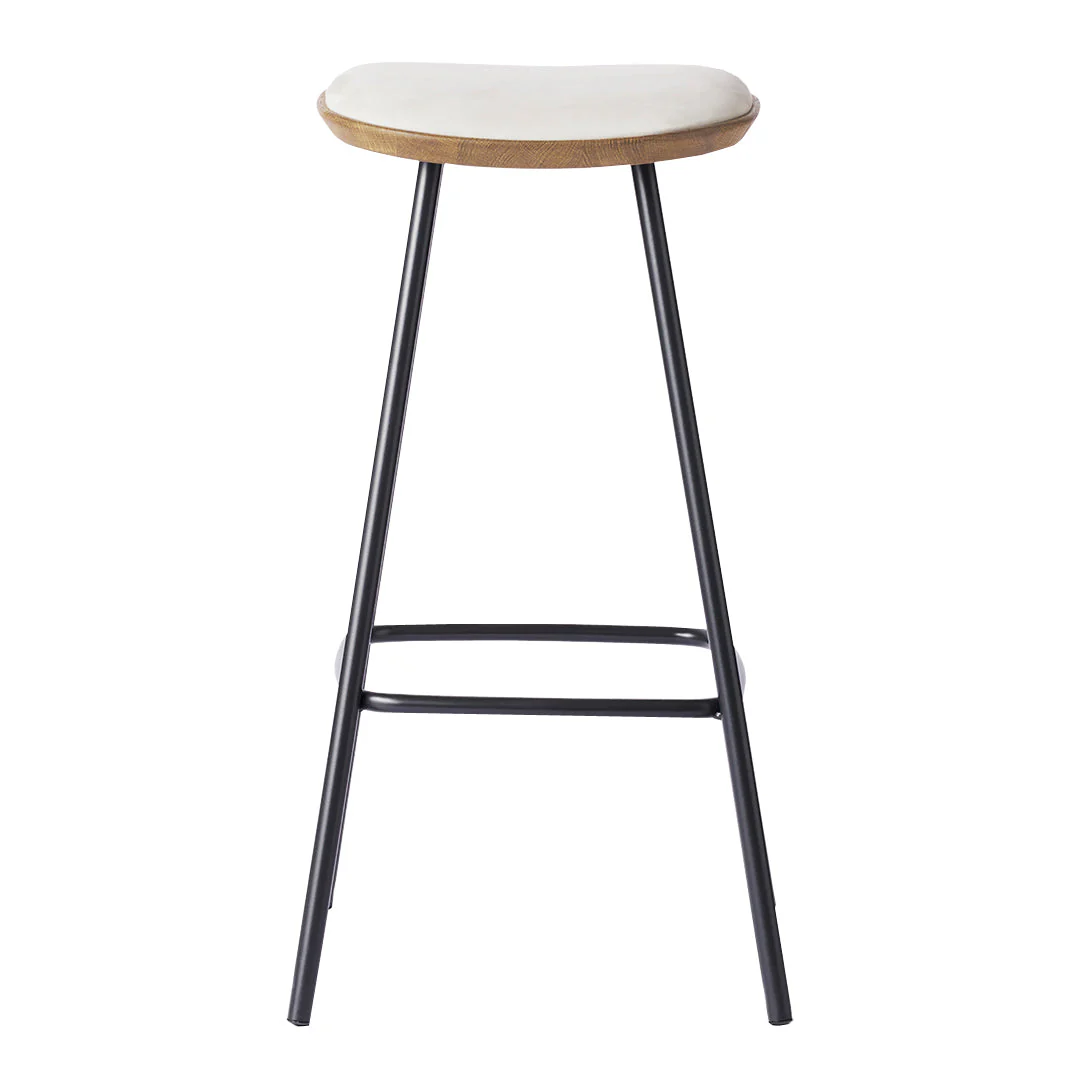 Pauline Bar Stool - Metal Legs - Image 2