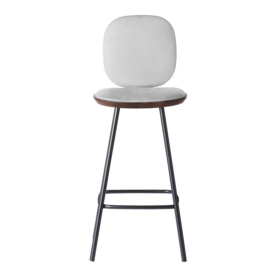 Pauline Comfort Counter Stool - Metal Legs - Image 4