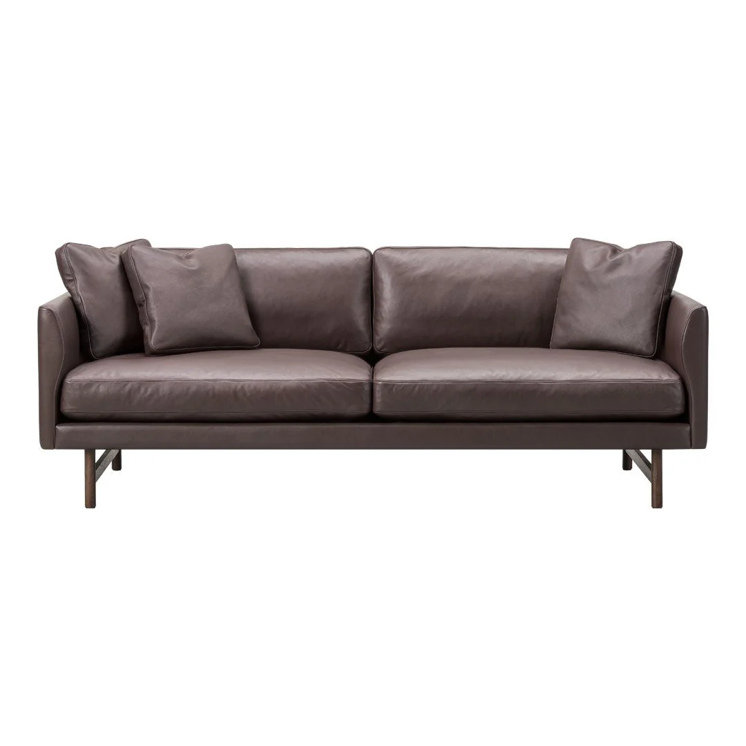 Calmo Sofa 95 - 2-Seater - Wood Base - Image 2