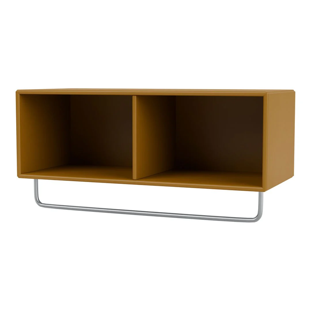 Coat Shelf w/ Clothes Rack - Image 2