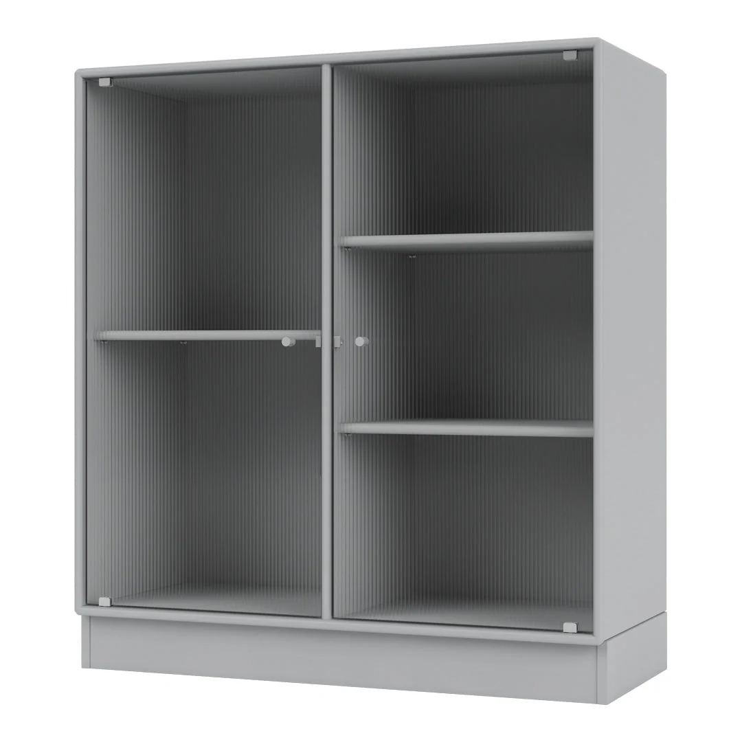 Ripple II Vitrine Cabinet -  Plinth