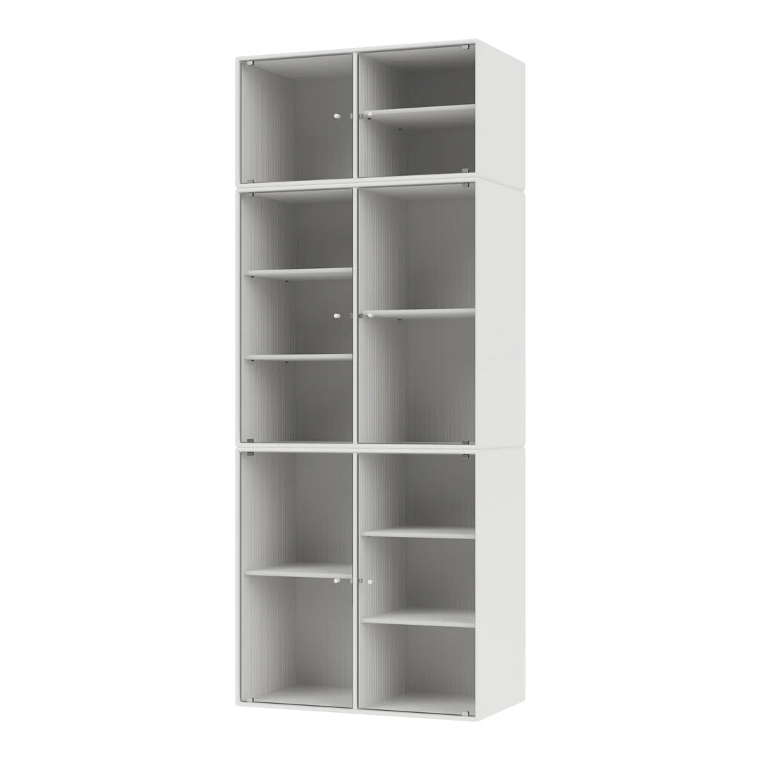 Ripple IV Vitrine Cabinet -  Wall Mounted - Image 2