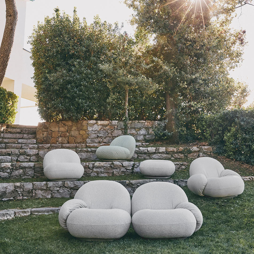 Pacha Outdoor Swivel Ottoman - Image 19
