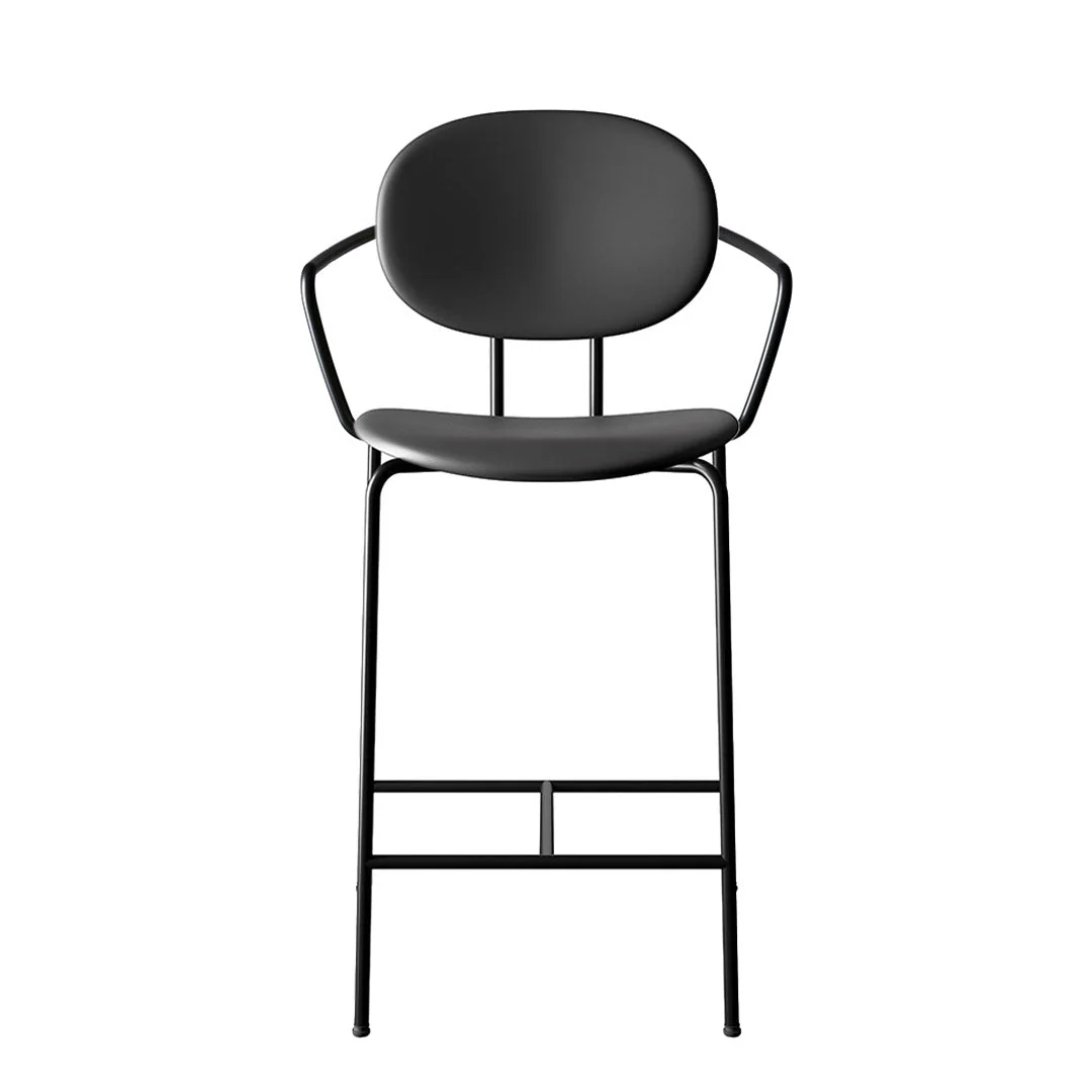 Piet Hein Bar Chair w/ Armrest - Upholstered - Image 5