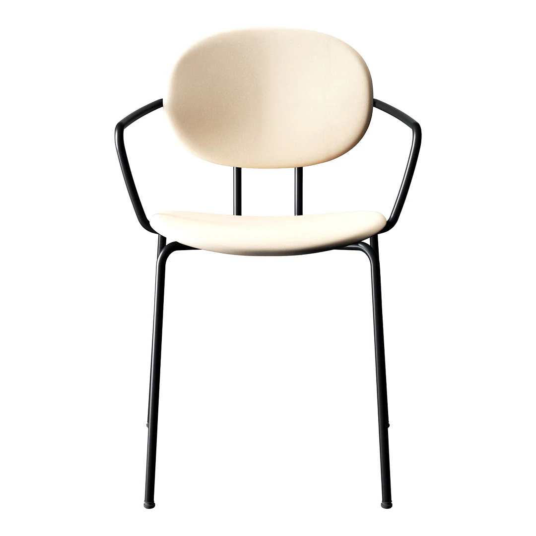 Piet Hein Chair w/ Armrest - Fully Upholstered - Image 3