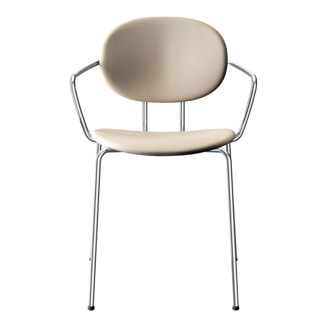 Piet Hein Chair w/ Armrest - Fully Upholstered - Image 5