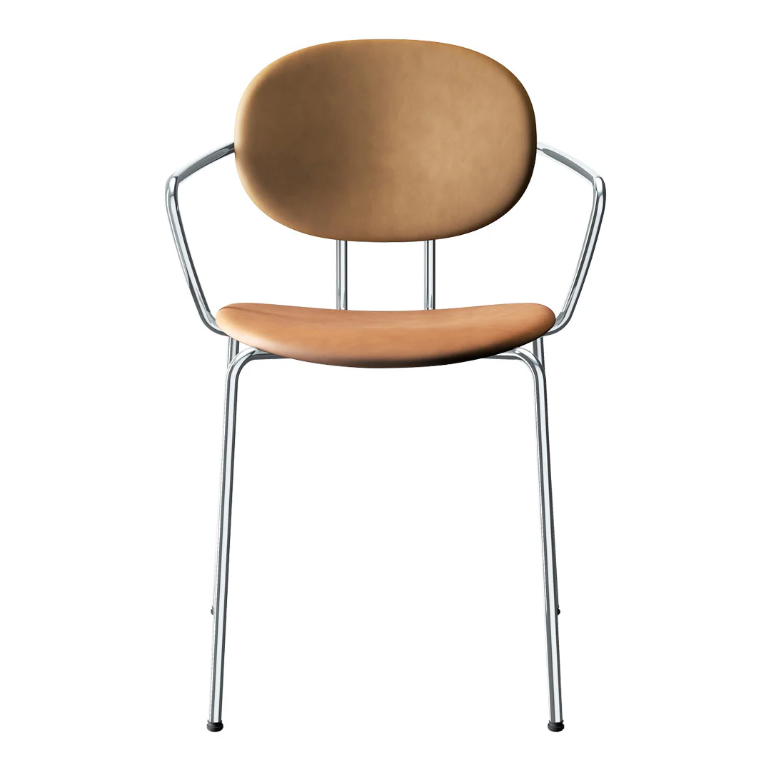 Piet Hein Chair w/ Armrest - Fully Upholstered - Image 6