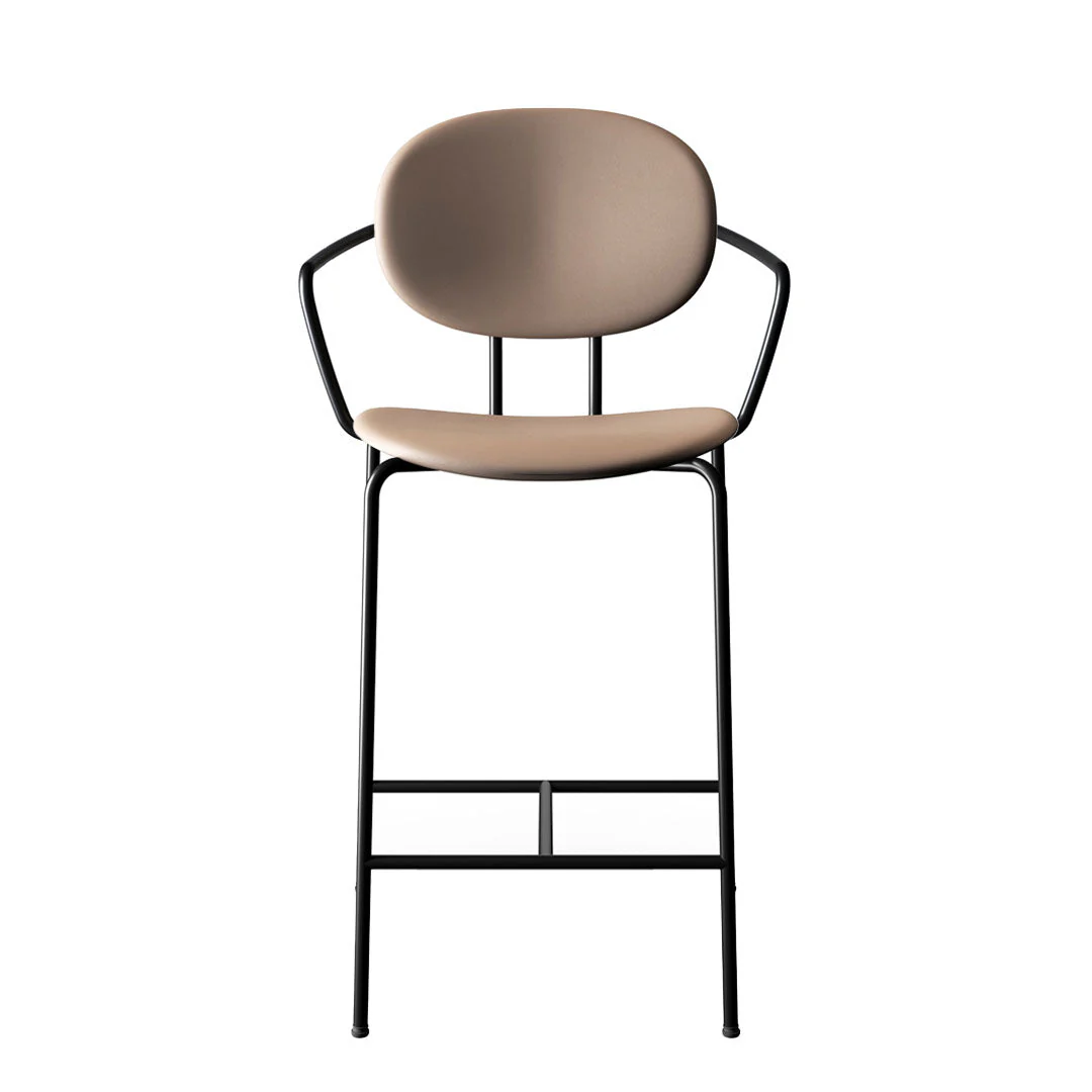 Piet Hein Counter Chair w/ Armrest - Upholstered - Image 3