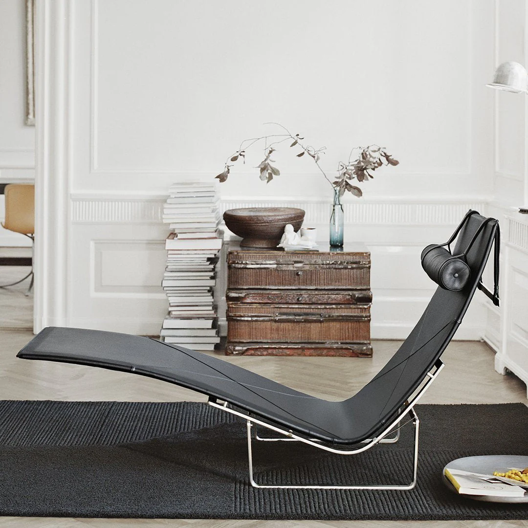 PK24 Lounge Chair - All Leather - Image 3
