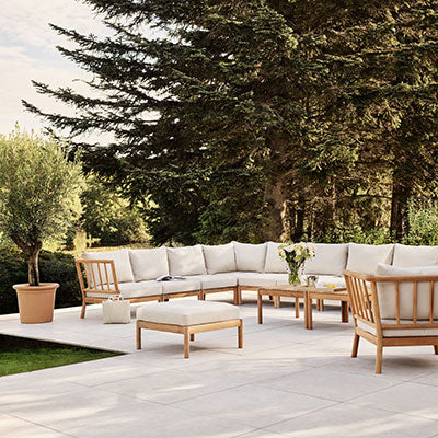 Skagerak Tradition Outdoor Pouf - Image 9