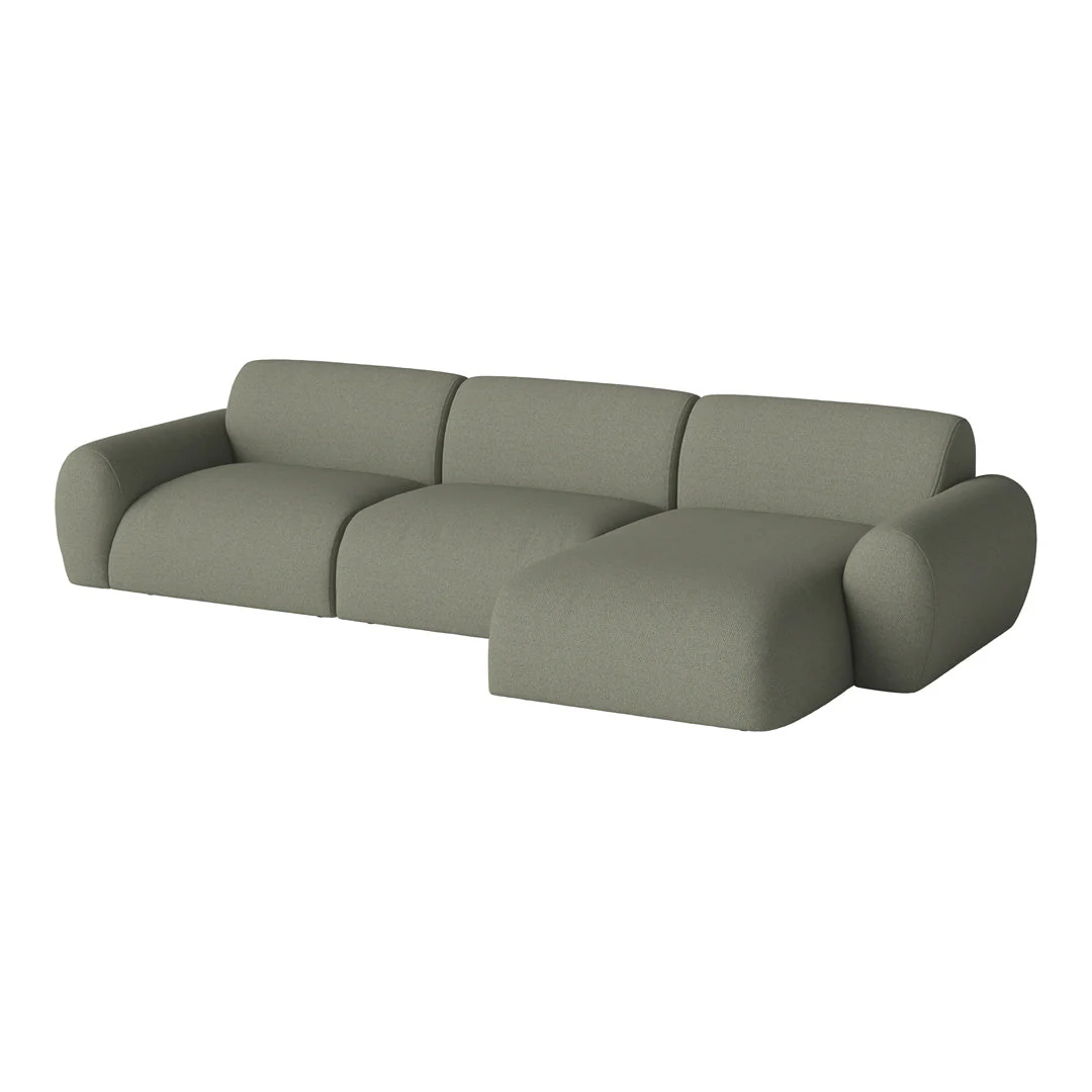 Nuvol 3 Modules w/ Large Corner & Chaise Lounge - Right - Image 60