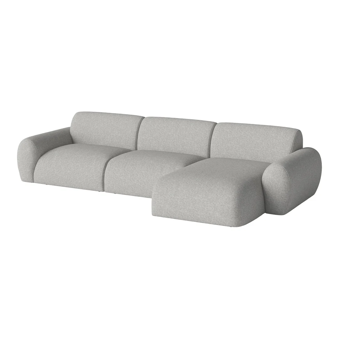 Nuvol 3 Modules w/ Small Corner & Chaise Lounge - Right - Image 15