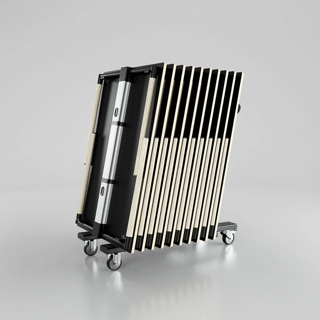 Tube Wood Folding Table - Image 5