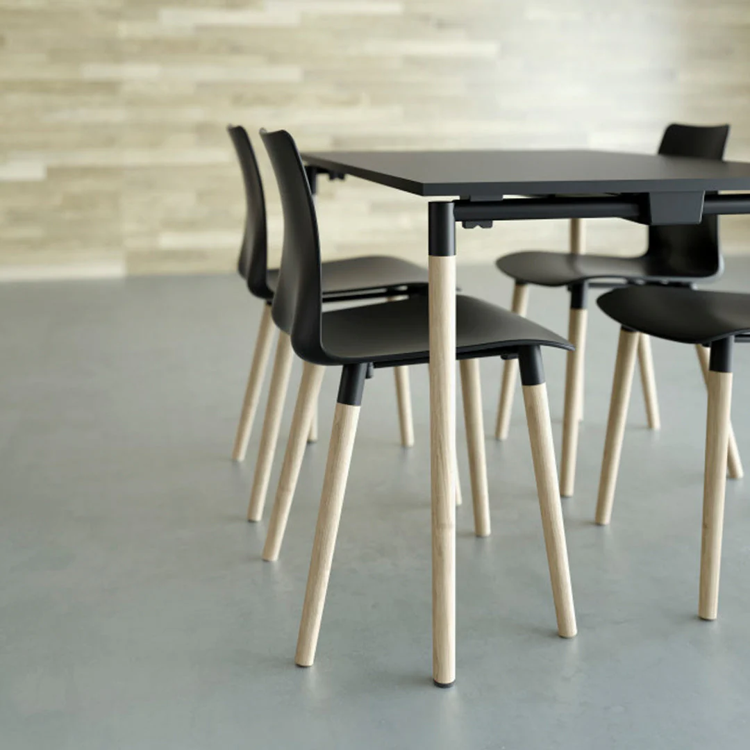 Tube Wood Folding Table - Image 6