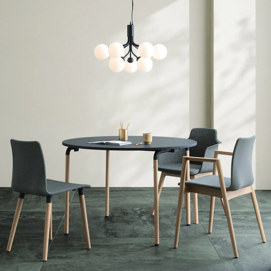 Tube Wood Folding Table - Image 7