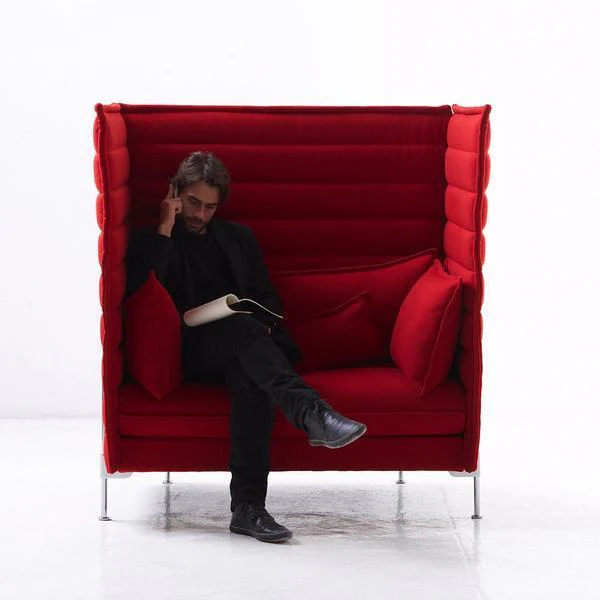 Alcove Highback Love Seat Sofa - Image 7