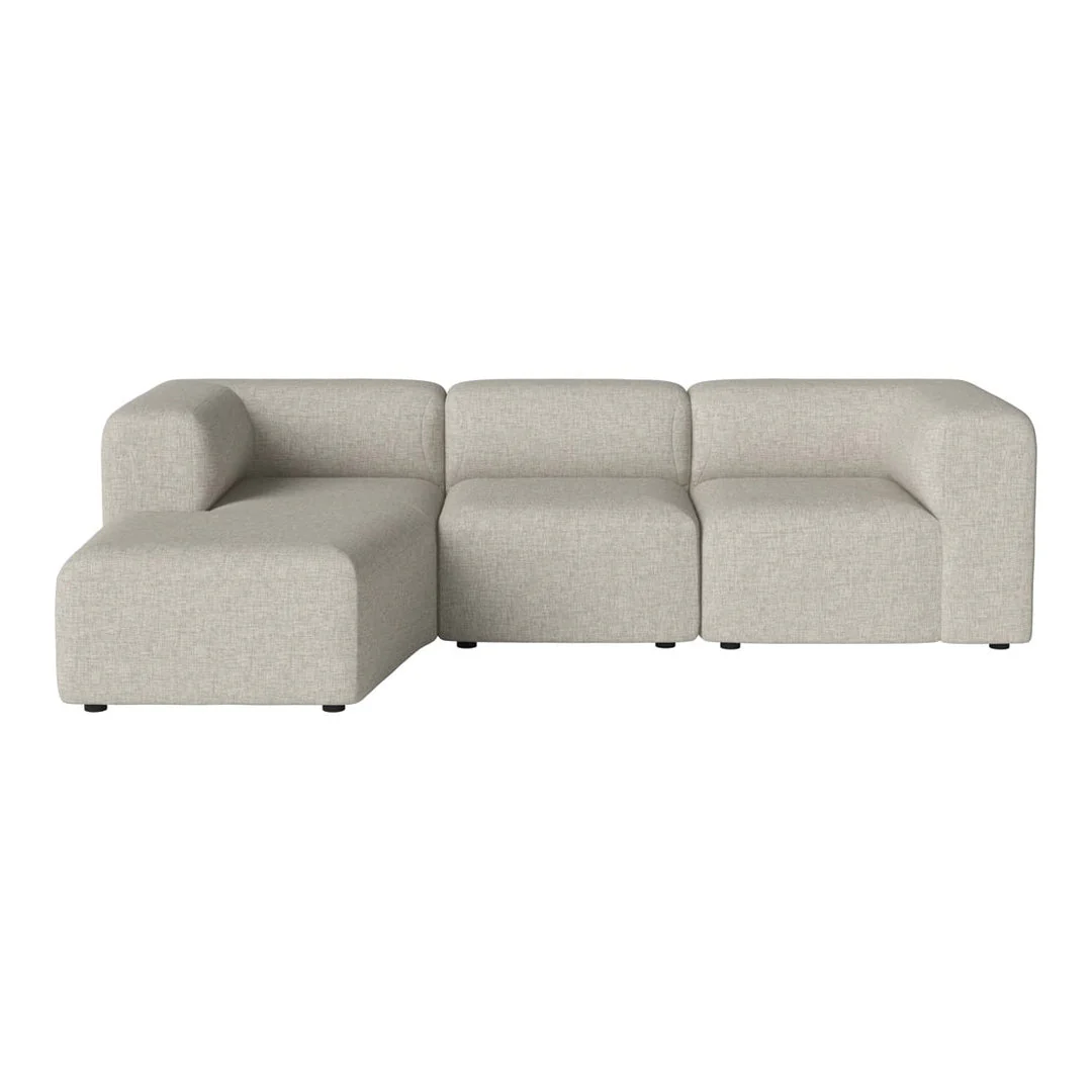 Angle 2-Seater Sofa w/ Chaise - Image 38