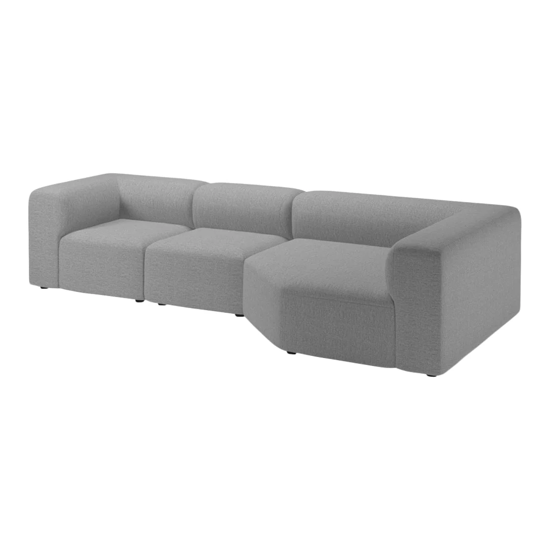 Angle 3-Seater Sofa w/ Large Corner - Image 2