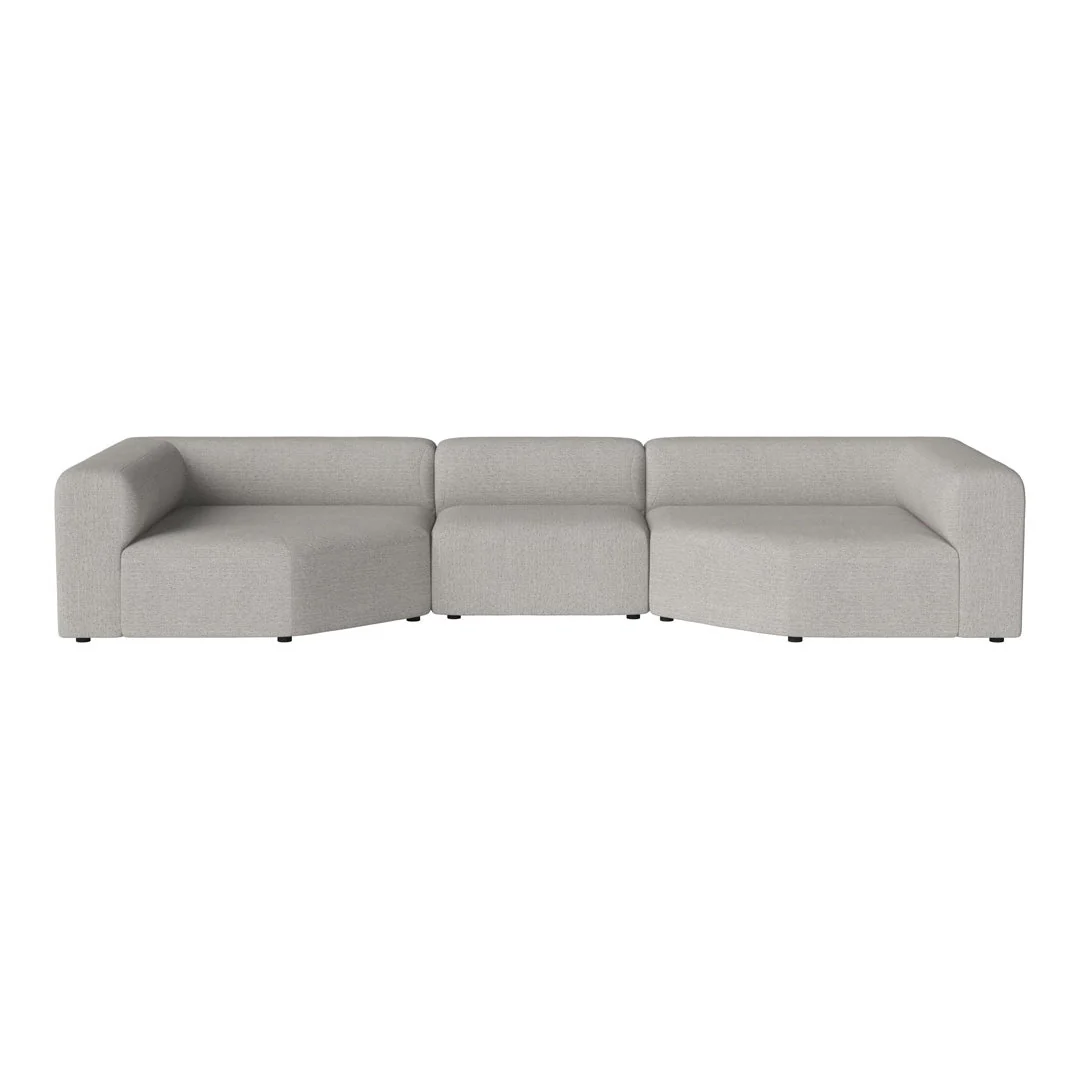 Angle 3-Seater Sofa w/ Large Corners - Image 16