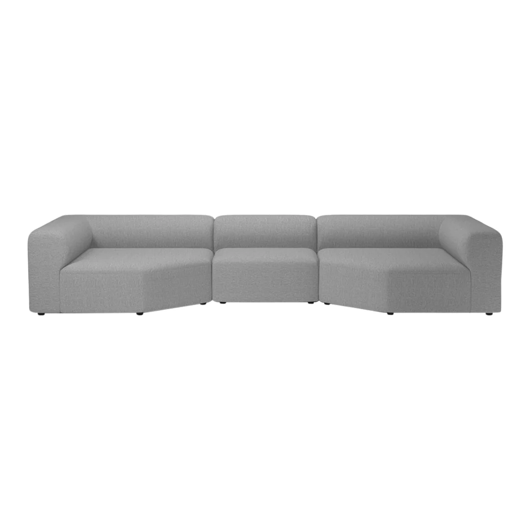 Angle 3-Seater Sofa w/ Large Corners - Image 4