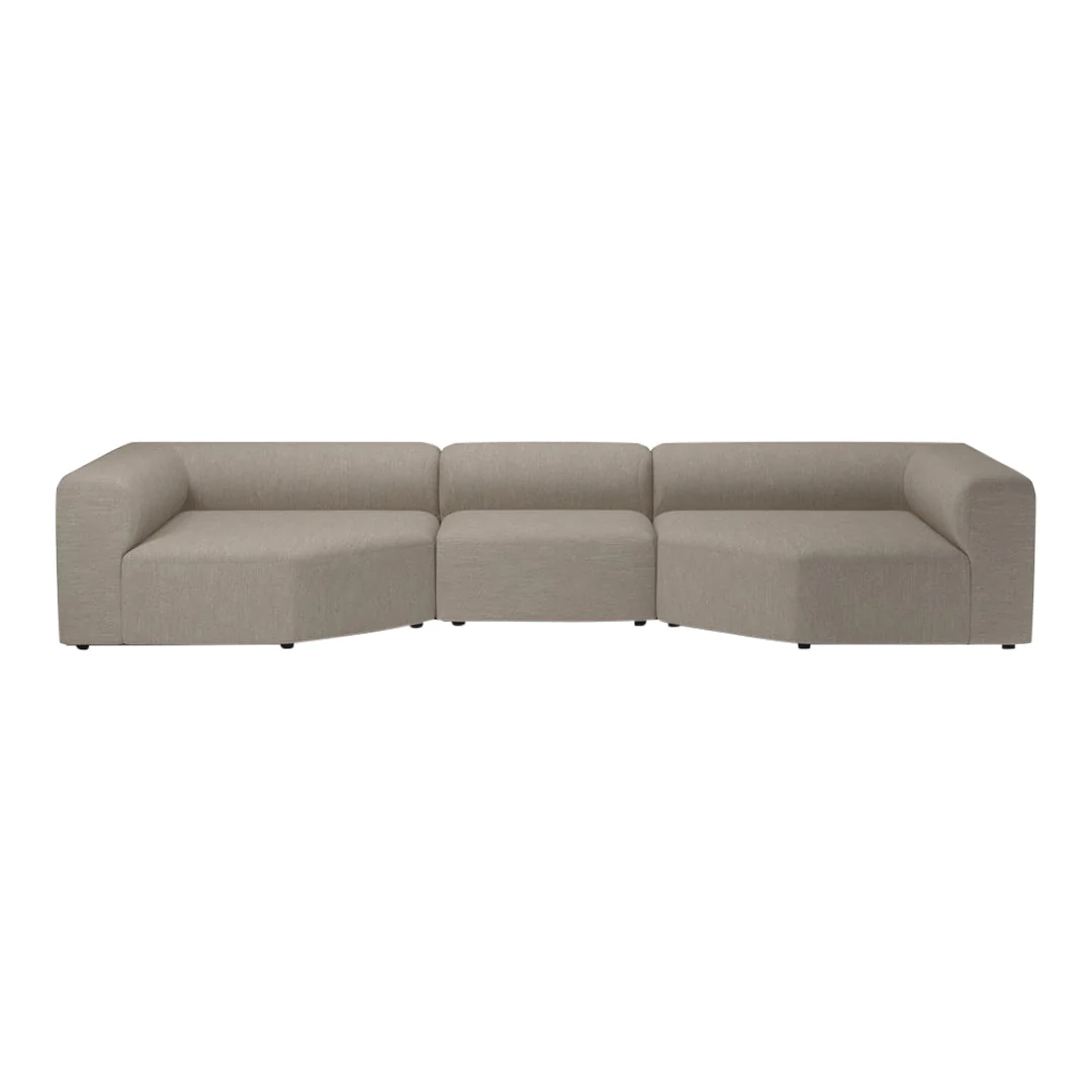 Angle 3-Seater Sofa w/ Large Corners - Image 6