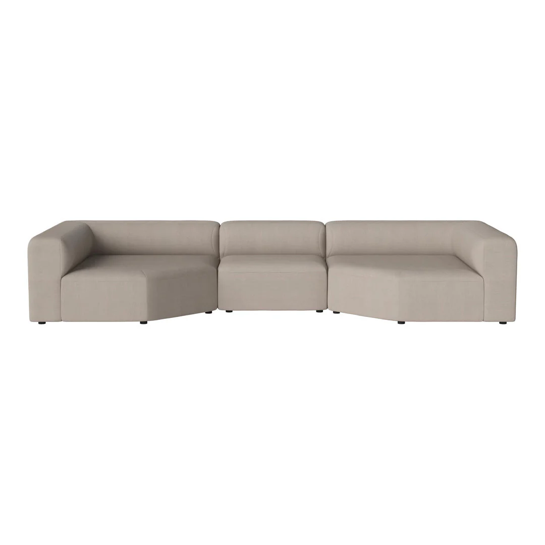 Angle 3-Seater Sofa w/ Large Corners - Image 8