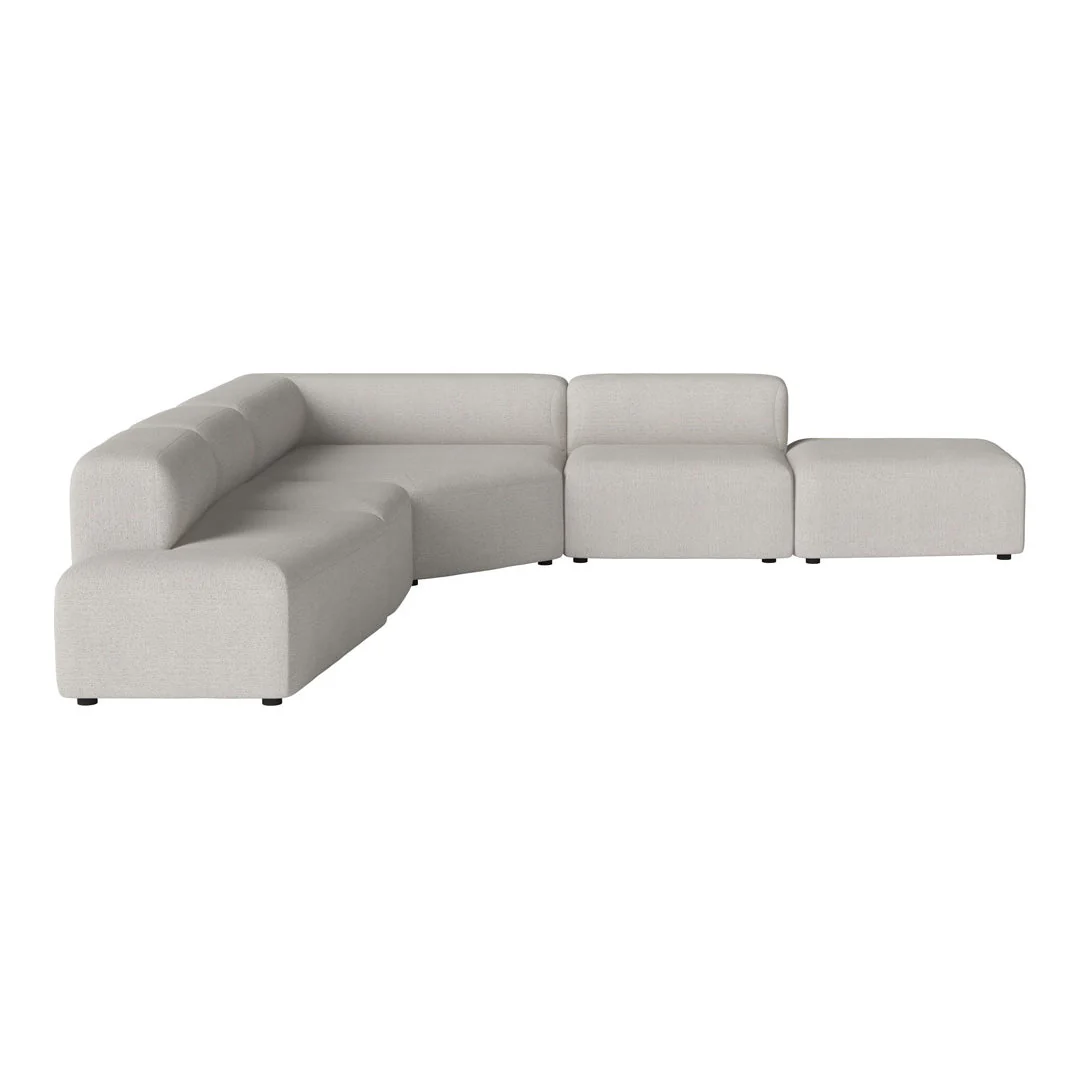 Angle Corner Sofa w/ Open End & Chaise - Image 21