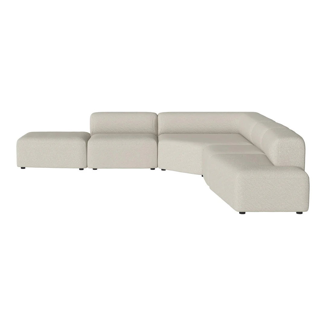 Angle Corner Sofa w/ Open End & Chaise - Image 39