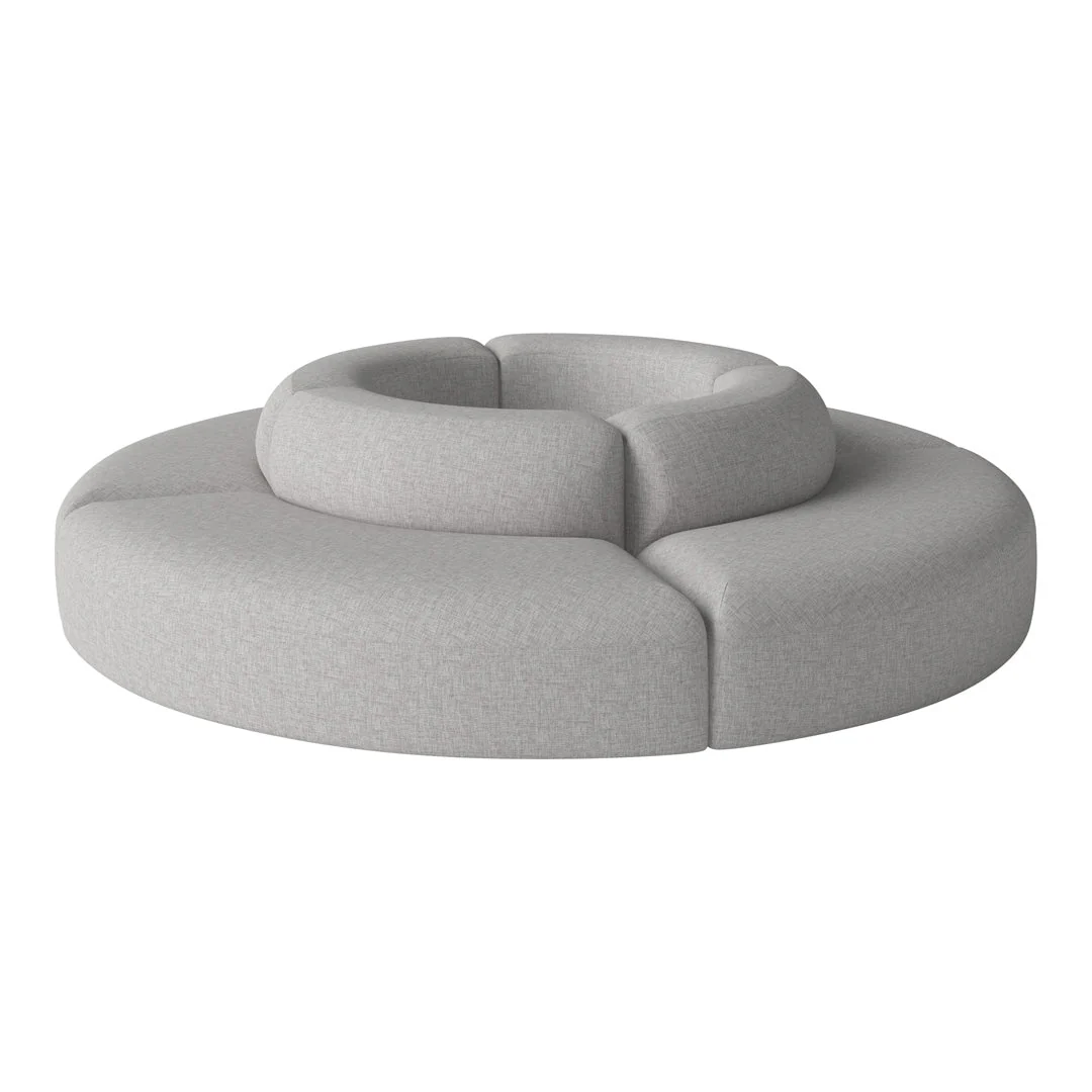 Angle Curved Circular Sofa - Image 17