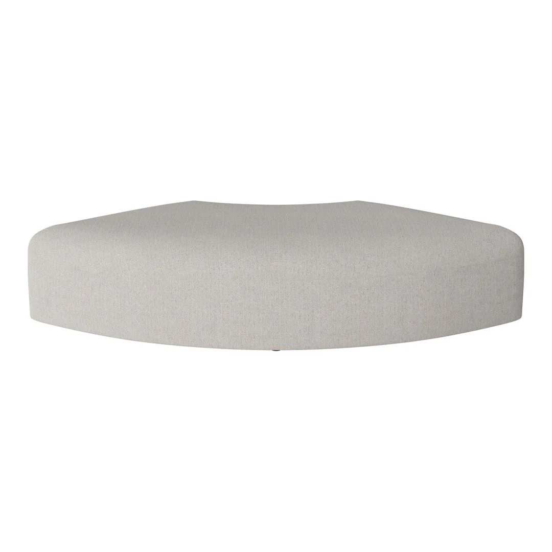 Angle Curved Pouf - Image 2