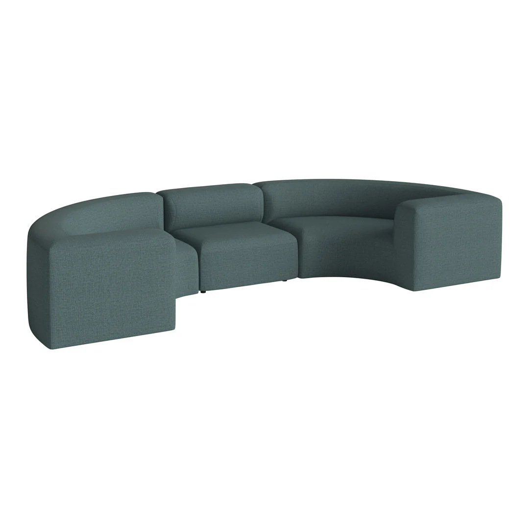Angle Curved Semi-Circular Sofa - Image 13