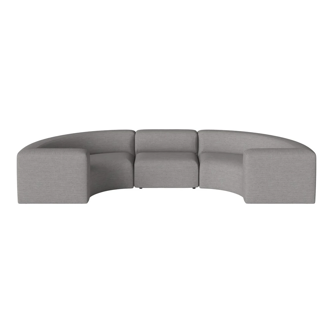 Angle Curved Semi-Circular Sofa - Image 18