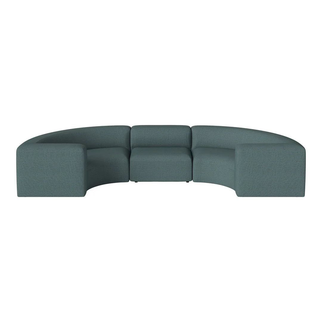 Angle Curved Semi-Circular Sofa - Image 19