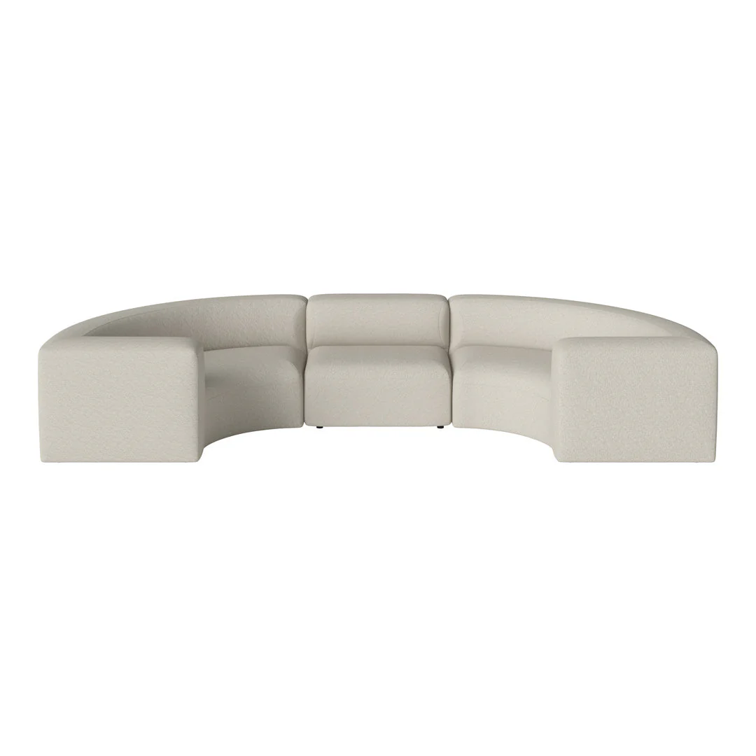 Angle Curved Semi-Circular Sofa - Image 2