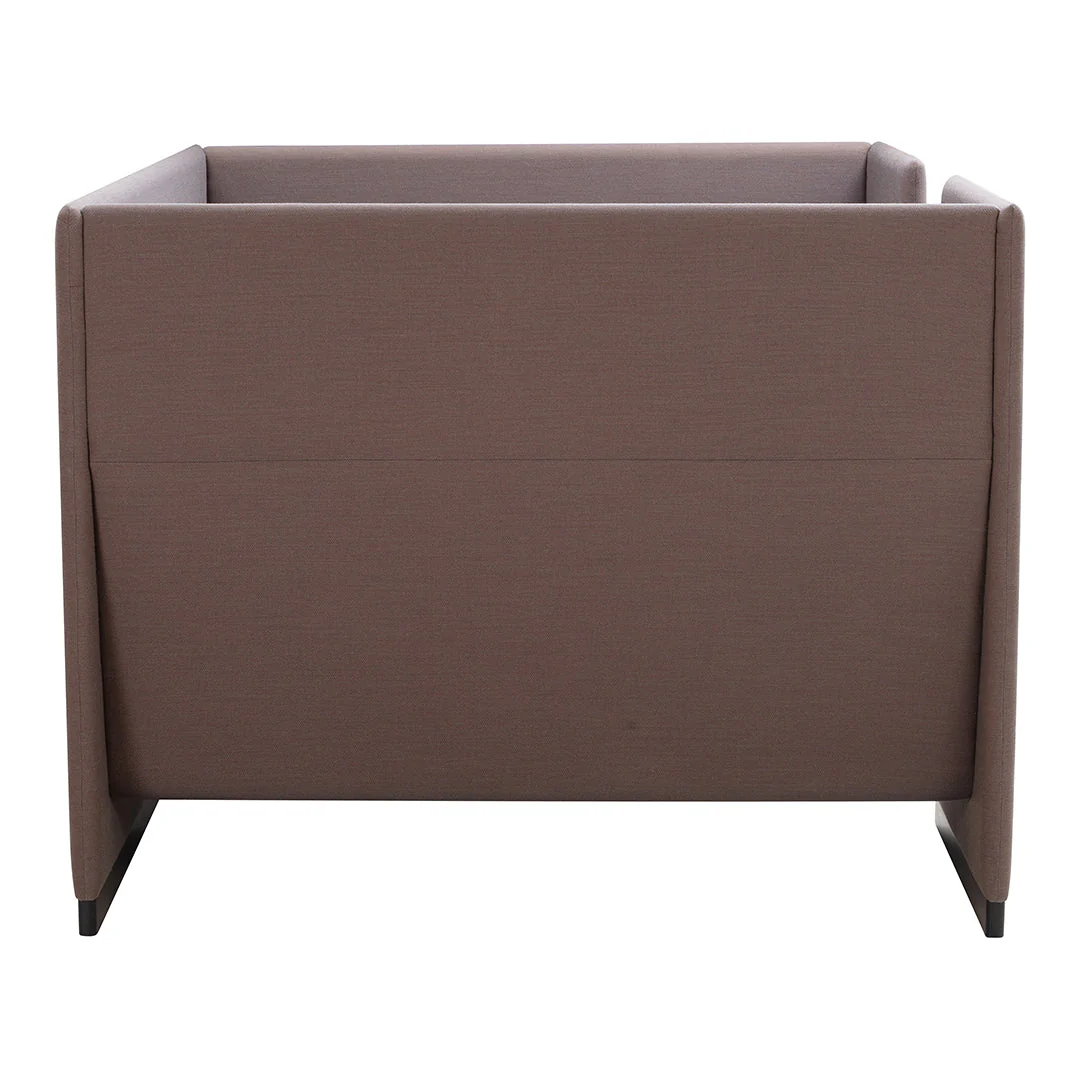 Case Combi 2 Seater Sofa with Wooden Table - Image 3