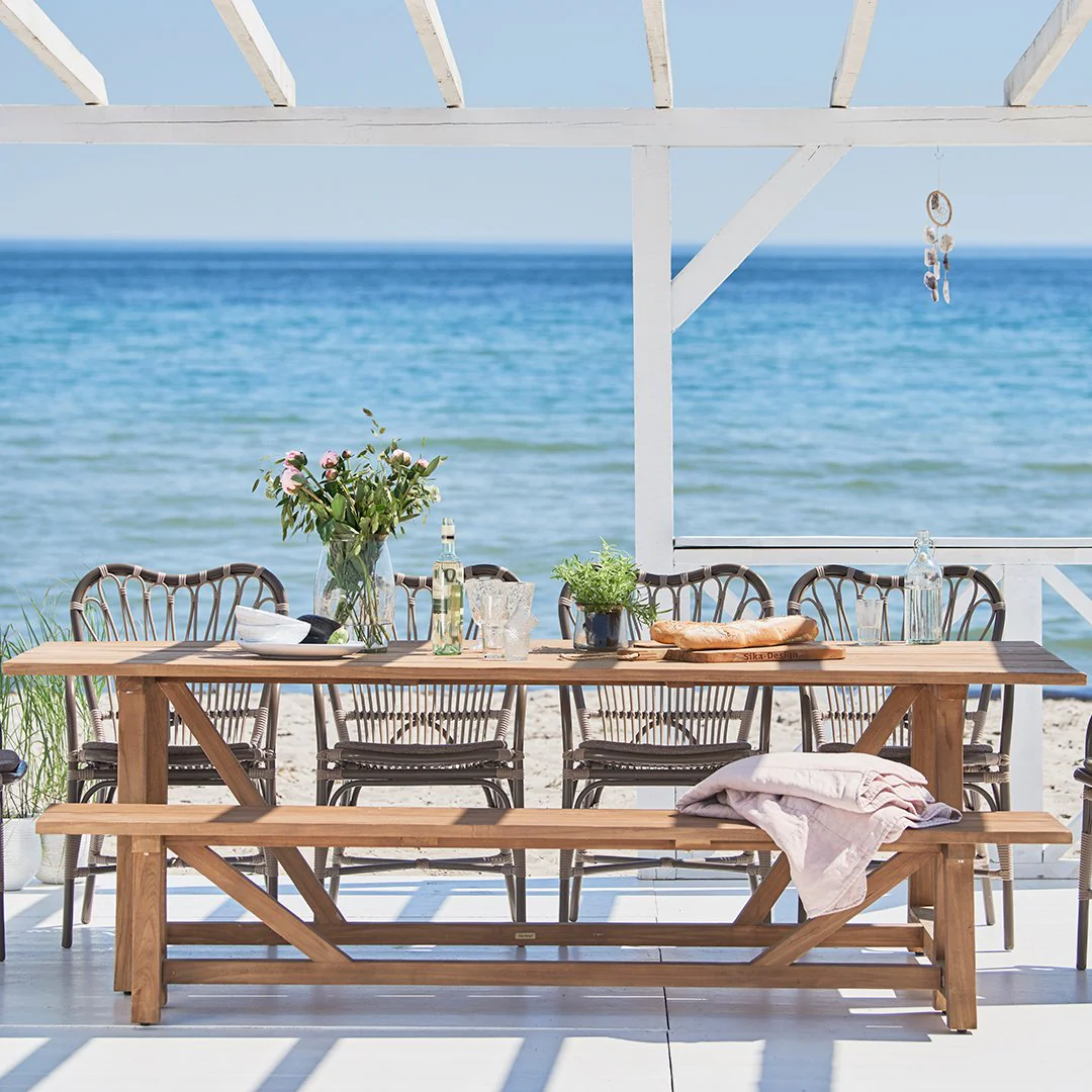 George Outdoor Dining Table - Image 4