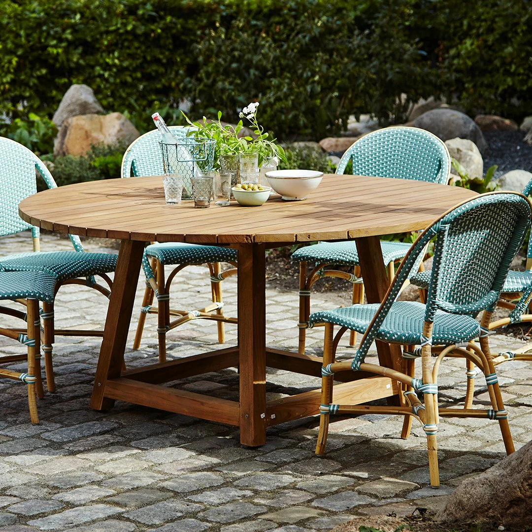 George Outdoor Dining Table - Round - Image 6