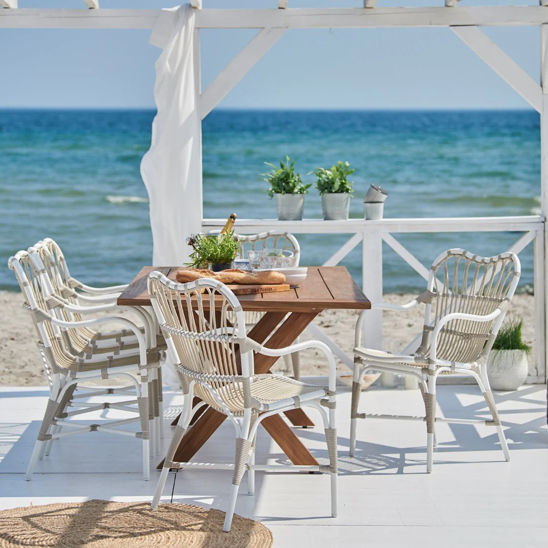 Margret Outdoor Dining Chair - Image 17