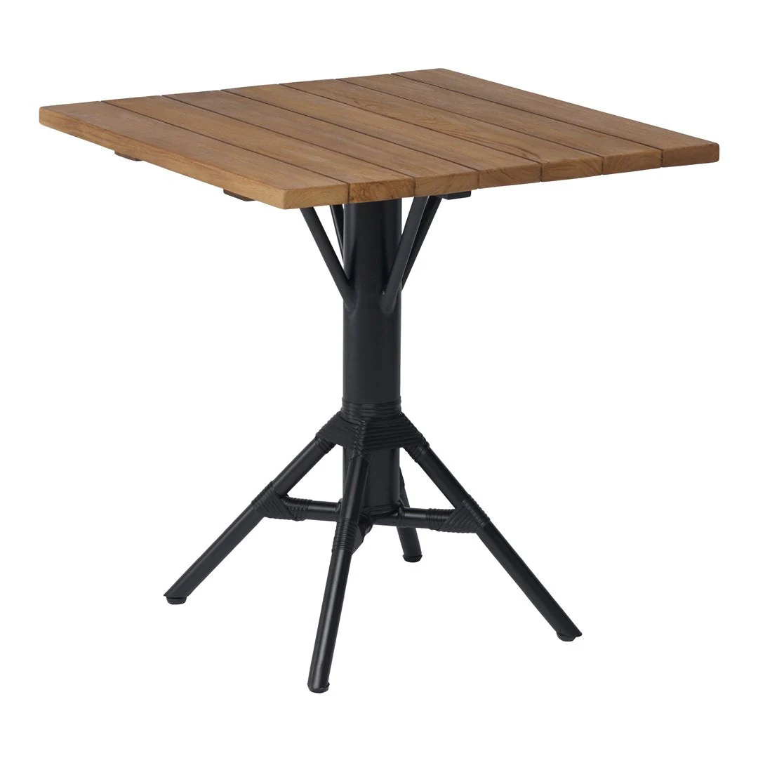 Nicole Outdoor Square Cafe Table - Teak