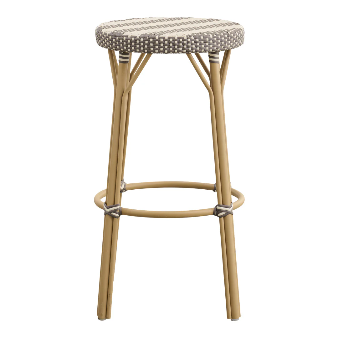Simone Outdoor Barstool - Stackable - Image 2
