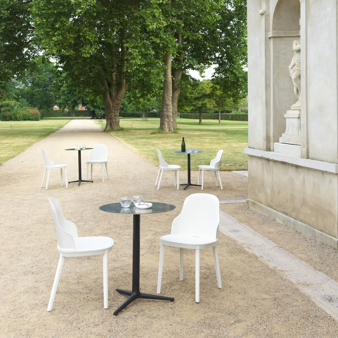 Allez Round Outdoor Cafe Table - 3 Legs - Image 15