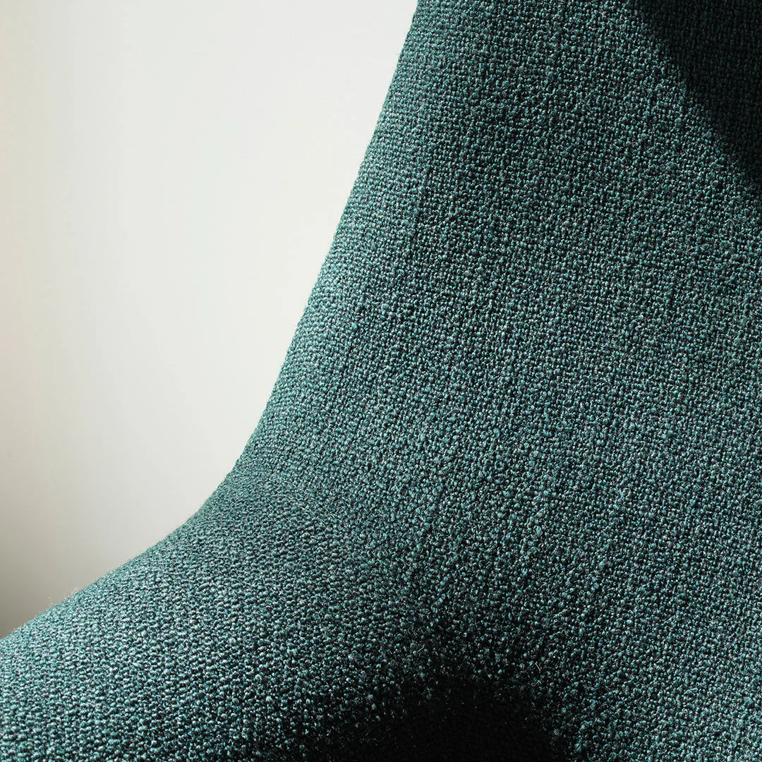 Drape High Lounge Chair - Wood Legs - Image 5