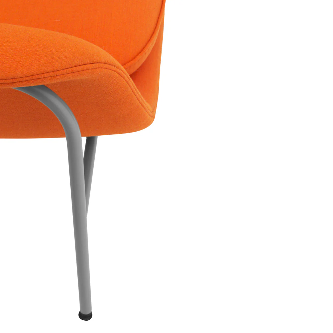 Drape Low Lounge Chair - Steel Legs - Image 10